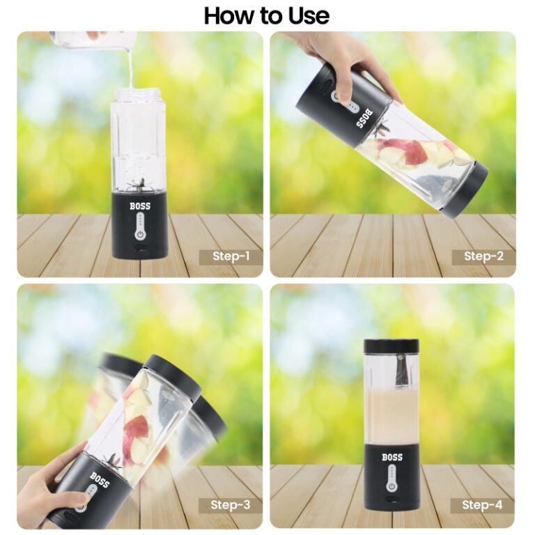 BOSS InstaBlend Rechargeable Blender