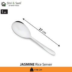 Stainless Steel Rice Server Jasmine