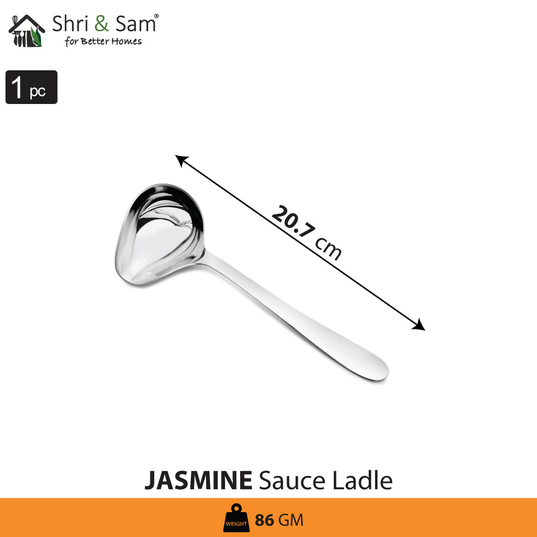 Stainless Steel Sauce Ladle Jasmine