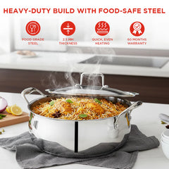 Chef's Lagan Pot with silicon matt