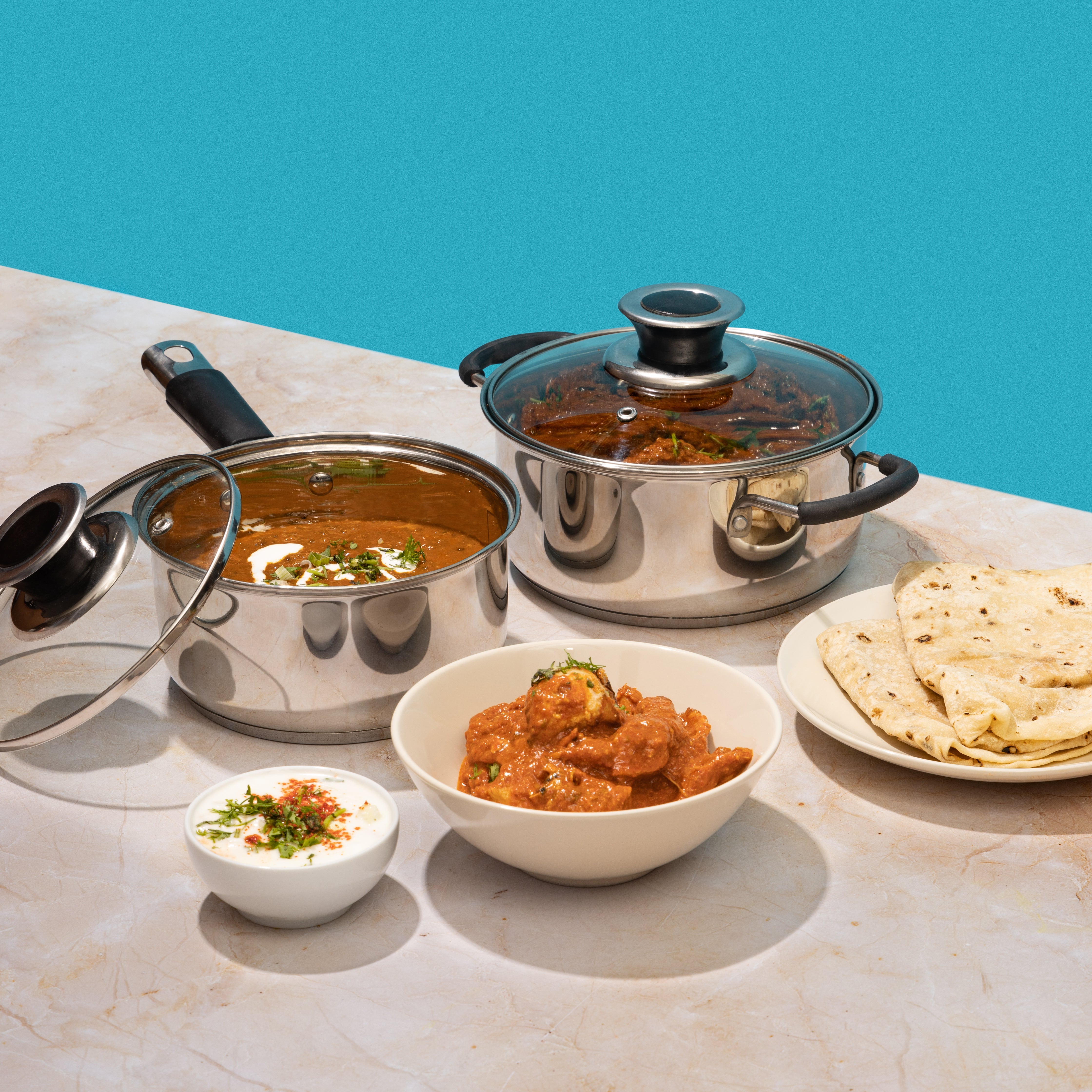 Vinod Stainless Steel Master Chef Cookware Set (Induction Friendly)