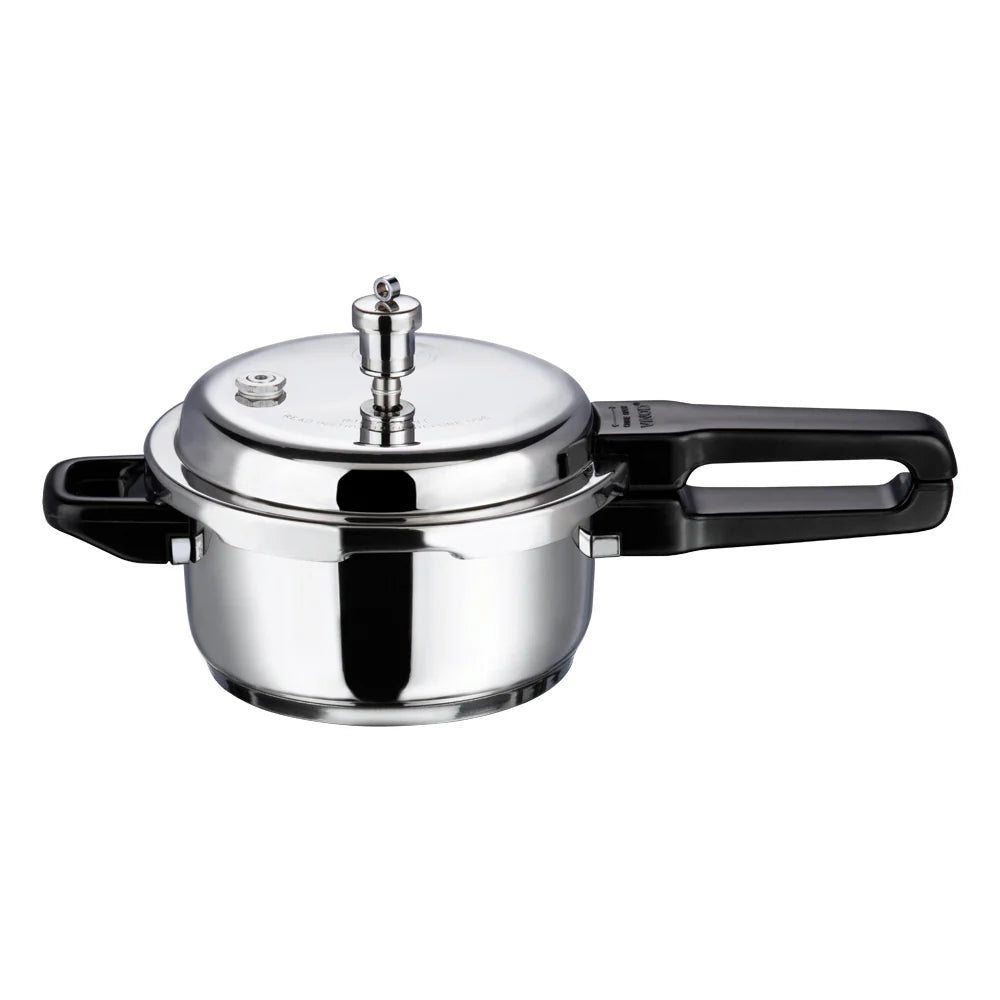 Vinod 18/8 Stainless Steel Outer Lid Pressure Cooker