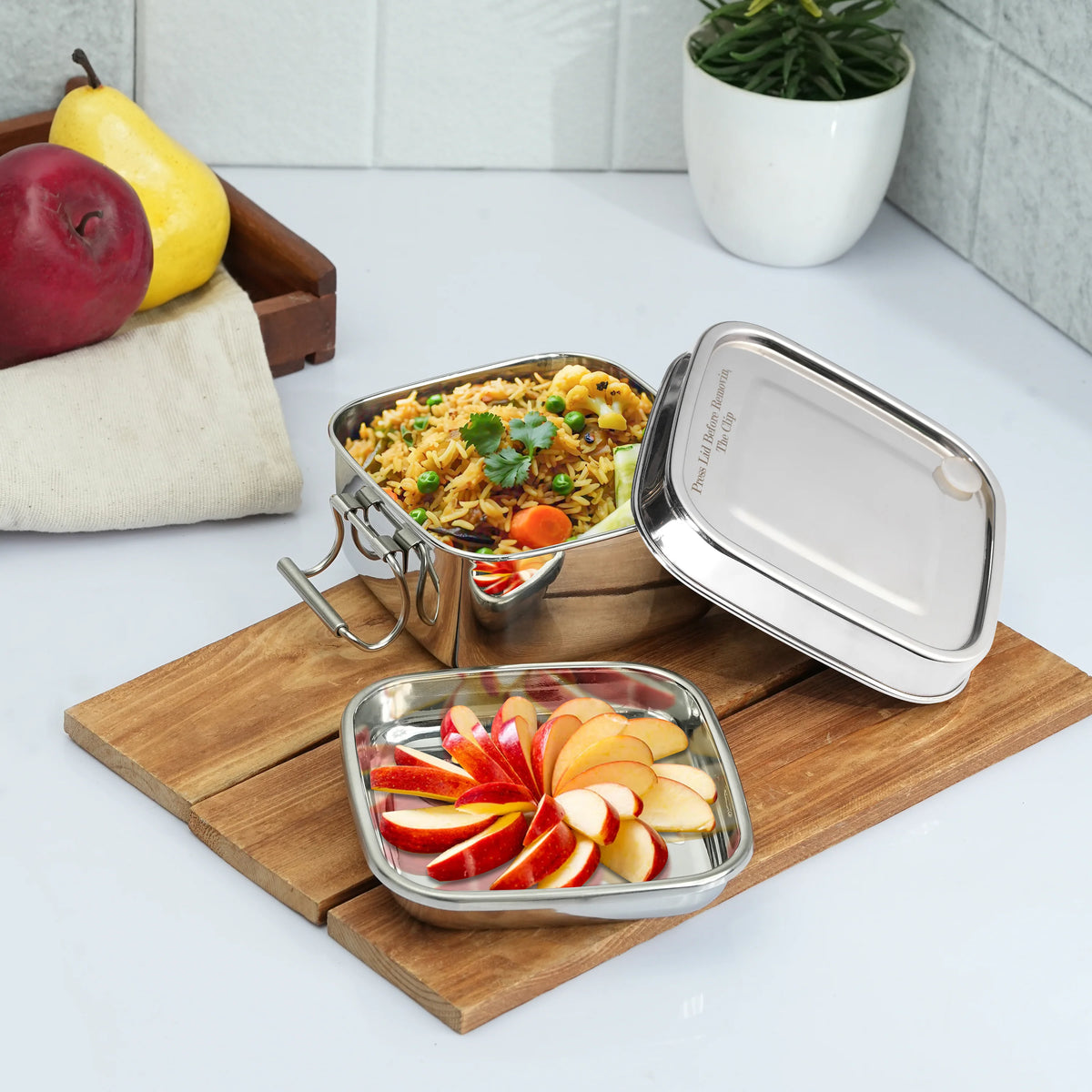 Kraft Stainless Steel Tiffins