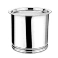 VINOD Stainless Steel Pawali 23.75 Litre with Heavy Grade Steel, Shiny Finish, Rust Free Body and Easy to Clean and Maintain