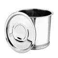 VINOD Stainless Steel Pawali 23.75 Litre with Heavy Grade Steel, Shiny Finish, Rust Free Body and Easy to Clean and Maintain