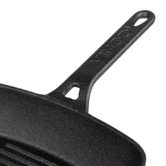 Vinod Legacy Pre - Seasoned Cast Iron Square Griddle - 24 cm (Induction Friendly)