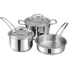 Vinod Stainless Steel Classique Deluxe Set (Induction Friendly)
