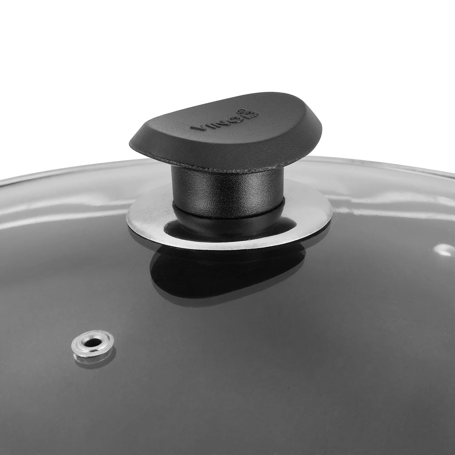 Vinod Zest Non Stick Deep Kadai with Lid (Induction Friendly)