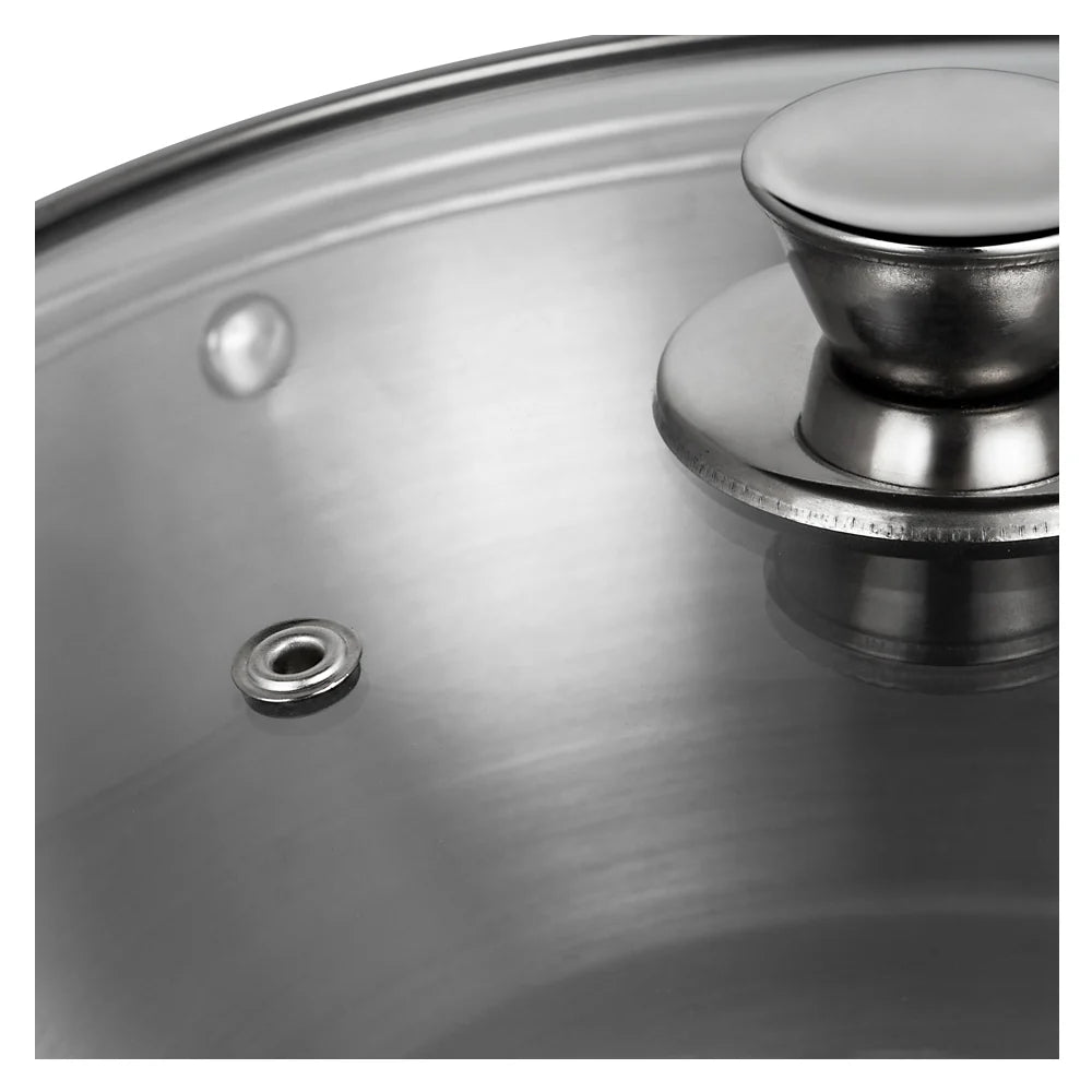 Vinod Stainless Steel Modena Cookware Set - 3 Piece (Induction Friendly)