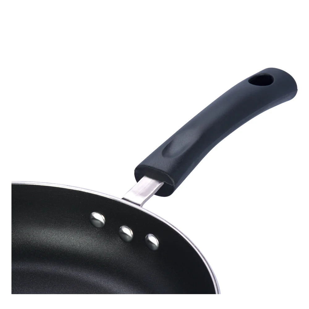 Vinod Zest Non Stick Deep Frypan with Glass Lid (Induction Friendly)