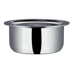 Vinod Platinum Triply Stainless Steel Tope with Lid (Induction Friendly)