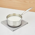 Doniv Titanium Triply Stainless Steel Milk Pan