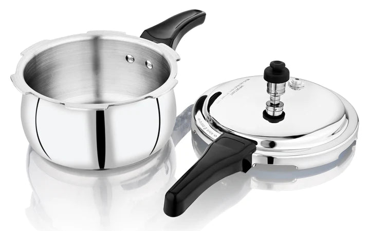 Doniv Titanium Triply Stainless Steel Pressure Cookers , Outer Lid, Induction Friendly