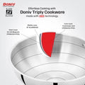 Doniv Titanium Triply Stainless Steel Wok