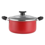 Vinod Zest Non Stick Saucepot with Lid - 20 cm (Induction Friendly)