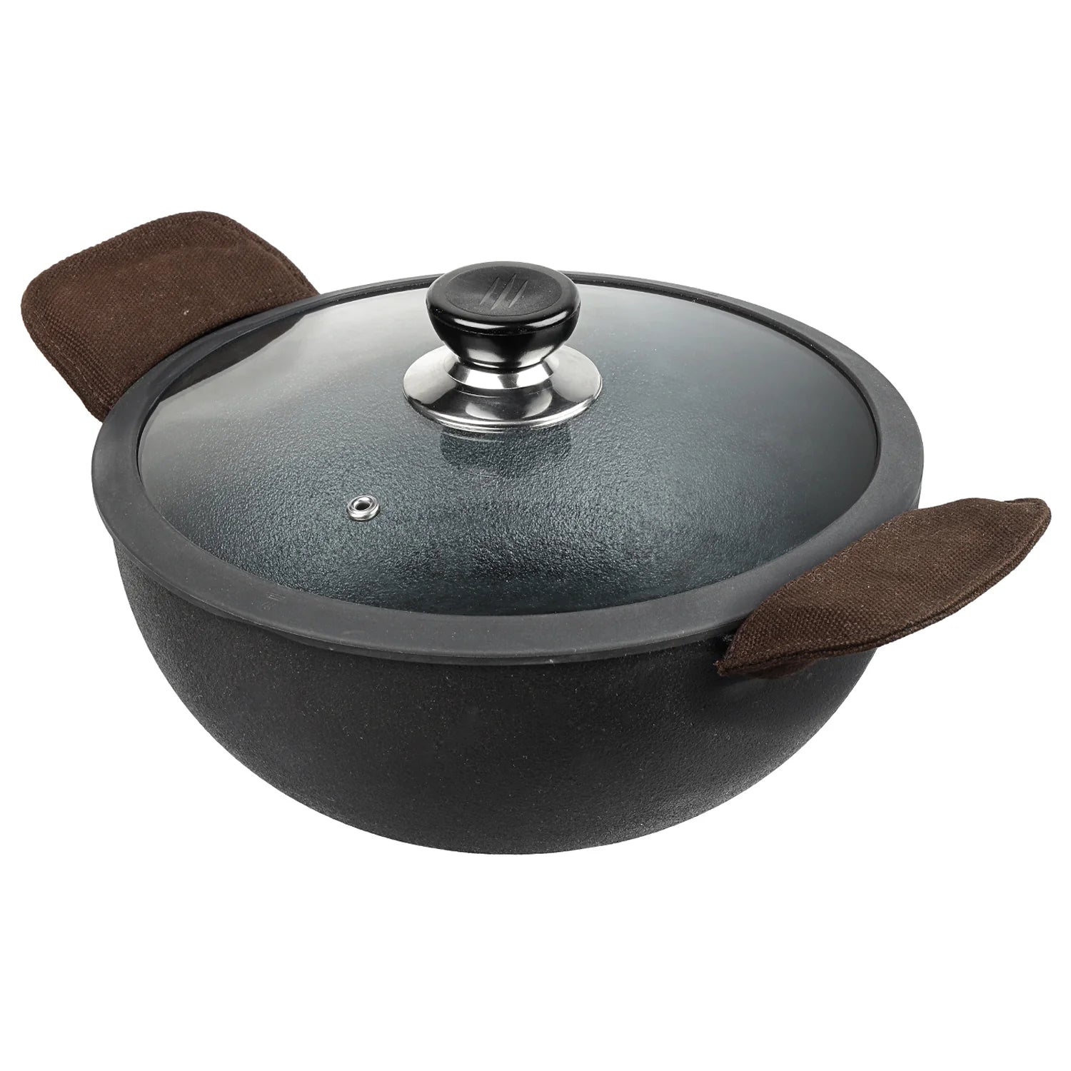 Vinod Legacy Pre - Seasoned Cast Iron Kadai