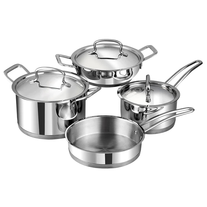 Vinod Stainless Steel Classique Deluxe Set (Induction Friendly)