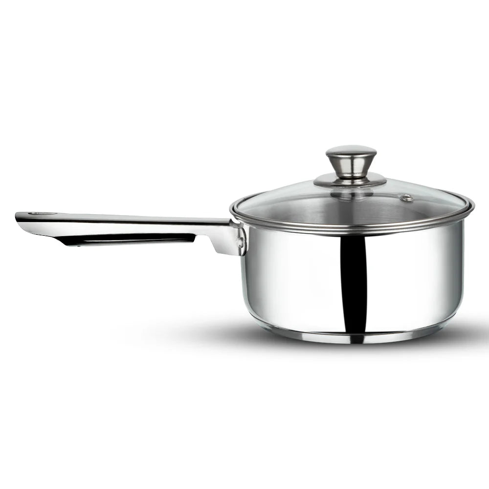 Vinod Stainless Steel Modena Cookware Set - 3 Piece (Induction Friendly)