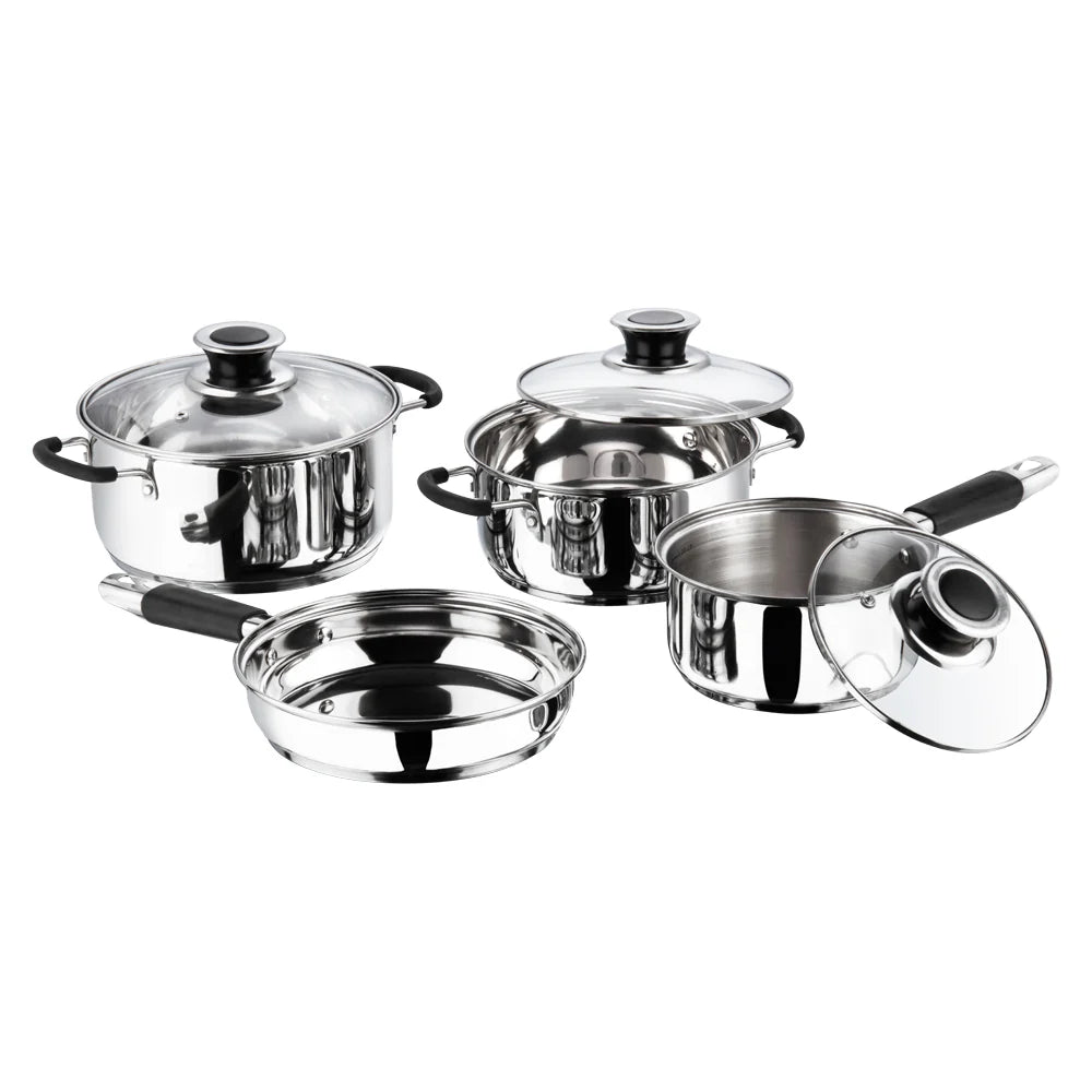 Vinod Stainless Steel Master Chef Cookware Set (Induction Friendly)