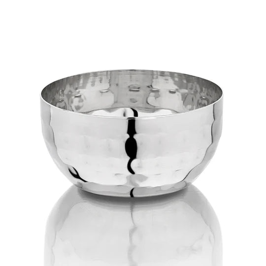 Vinod Stainless Steel Royal Hammered Bowl, Set of 6 Piece, No.5