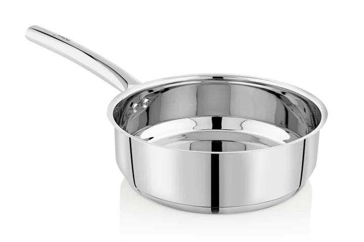 Doniv Majestic Stainless Steel Sandwich Bottom Fry Pan – Induction Friendly
