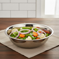VINOD Stainless Steel Basin 4.5 Litre with Highest Grade Steel, Tough and Strong Build, Rust Free, Diameter 32.50 cm