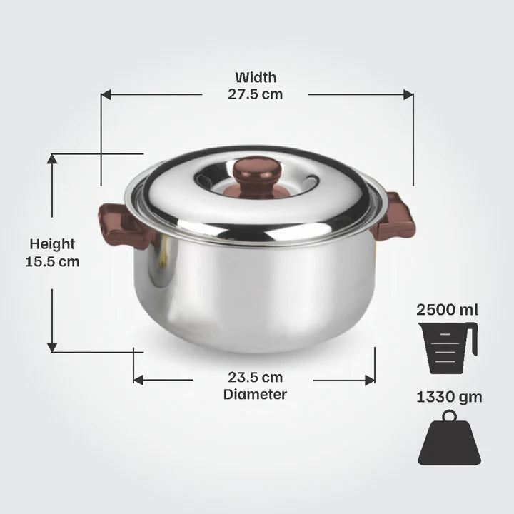 Vinod Stainless Steel Hot Casserole