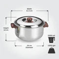 Vinod Stainless Steel Hot Casserole