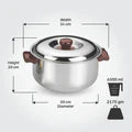 Vinod Stainless Steel Hot Casserole