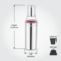 VINOD Stainless Steel Oil Pot 1000 ml with Anti-Drip Spout, High-Quality Stainless Steel, Rust Free, Easy to Clean & Dishwasher Safe