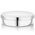 VINOD Stainless Steel Papad Dabba with Mirror Finish, Tough & Strong Build, Rust Free, Easy to Clean & Dishwasher Safe