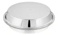 VINOD Stainless Steel Parat with Highest Grade Steel, Tough and Strong Build, Easy to Clean and Rust Free - No.18