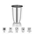 VINOD Stainless Steel Passion Glass Set of 6 - 300 ml with Highest Grade Steel, Mirror Finish, Long Lasting & Durable, Dishwasher Safe