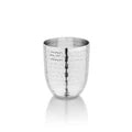 Vinod Stainless Steel Premium Glass (Hammered) – Six Glasses in one Box (300 ml)