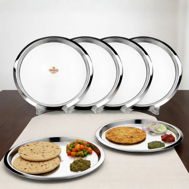 Vinod Stainless Steel New Tat, Set of 6 pieces