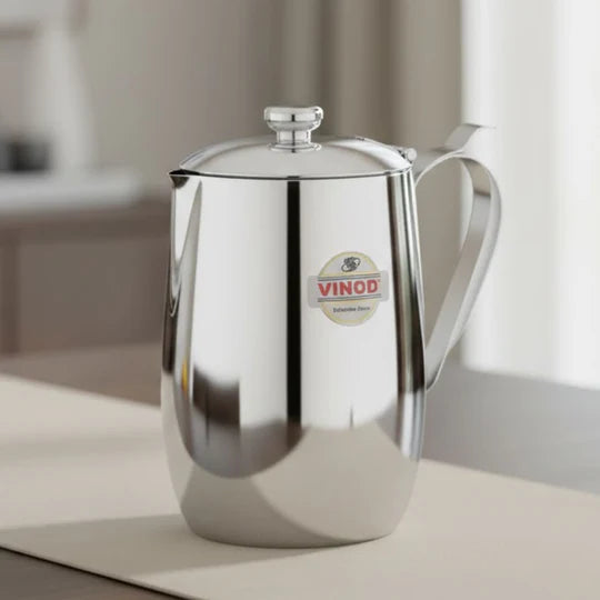 Vinod Stainless Steel Delux Jug Covered