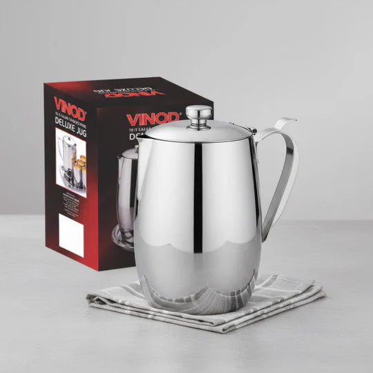 Vinod Stainless Steel Delux Jug Covered