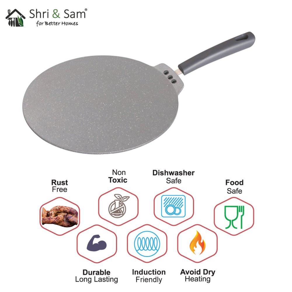 Aluminium Non - Stick Multi Tawa NEW Primestone