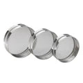 VINOD Stainless Steel Atta Chalni / Flour Sieve with Fine Mesh, Authentic Steel Build, Rust Free Finish and Dishwasher Safe