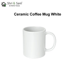 Ceramic Coffee Mug - White