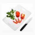 VINOD Stainless Steel Chopping Board in 30.5 X 20 cm Size with Knife-Friendly Surface, Rust Free Build and Hygienic Easy-Clean Finish
