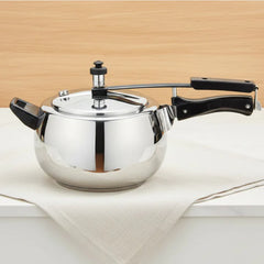 Doniv Stainless Steel Sandwich Bottom Pressure Cooker With Inner Lid  (Amaze Series) – Induction Friendly