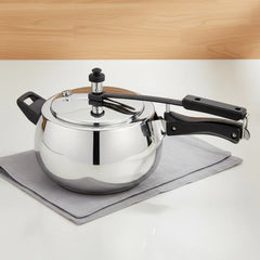 Doniv Stainless Steel Sandwich Bottom Pressure Cooker With Inner Lid  (Amaze Series) – Induction Friendly