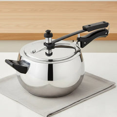 Doniv Stainless Steel Sandwich Bottom Pressure Cooker With Inner Lid  (Amaze Series) – Induction Friendly