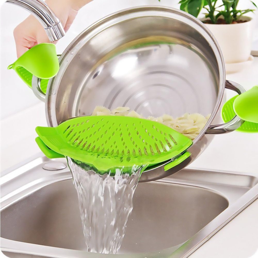 Multifunctional Strainer Silicone Clip - on Colander