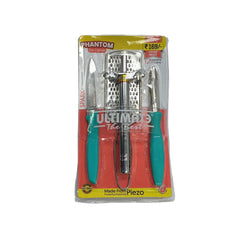 Phantom Gas Lighter with Knife, Peeler and Grater