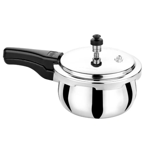 Doniv Titanium Triply Stainless Steel Pressure Cookers , Outer Lid, Induction Friendly