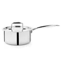Doniv Titanium Triply Stainless Steel Sauce Pan with Cover Induction Friendly