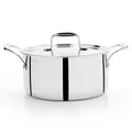 Doniv Titanium Triply Stainless Steel Sauce Pot with Cover