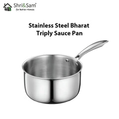 Stainless Steel Bharat Triply Sauce Pan